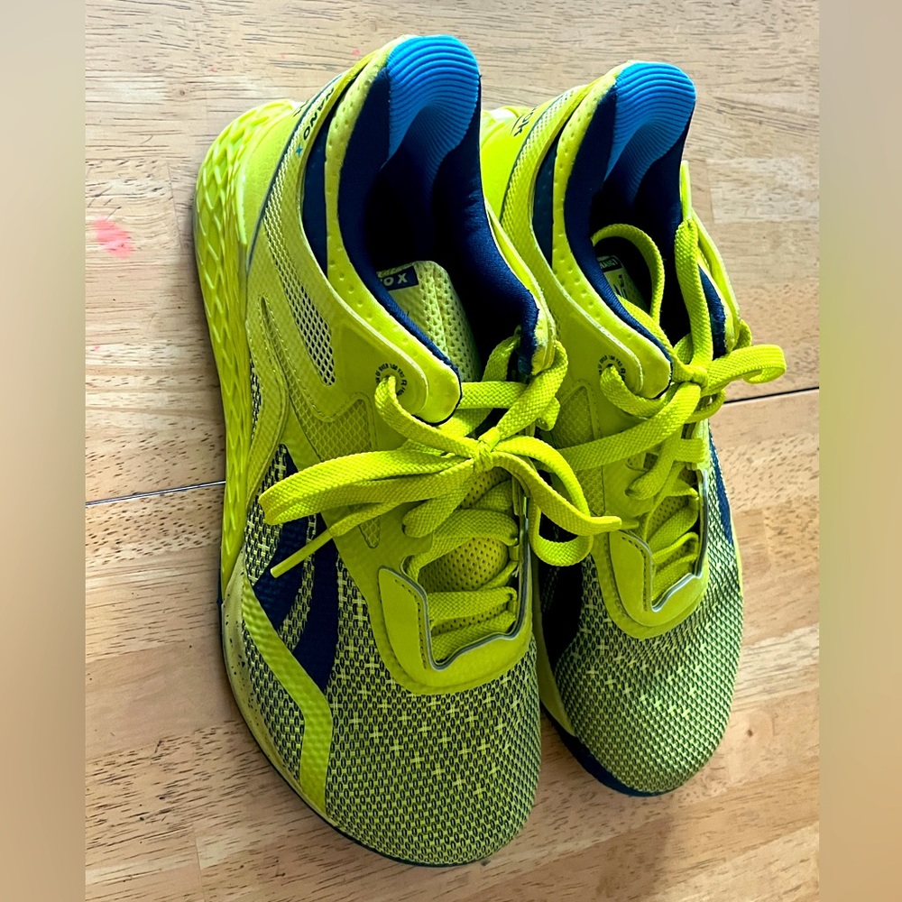 Reebok Nano X Women’s Size 7.5 Yellow